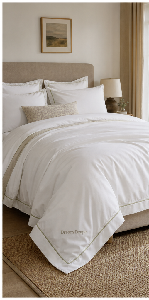 Dream drape Long Staple Cotton Bedding main scene