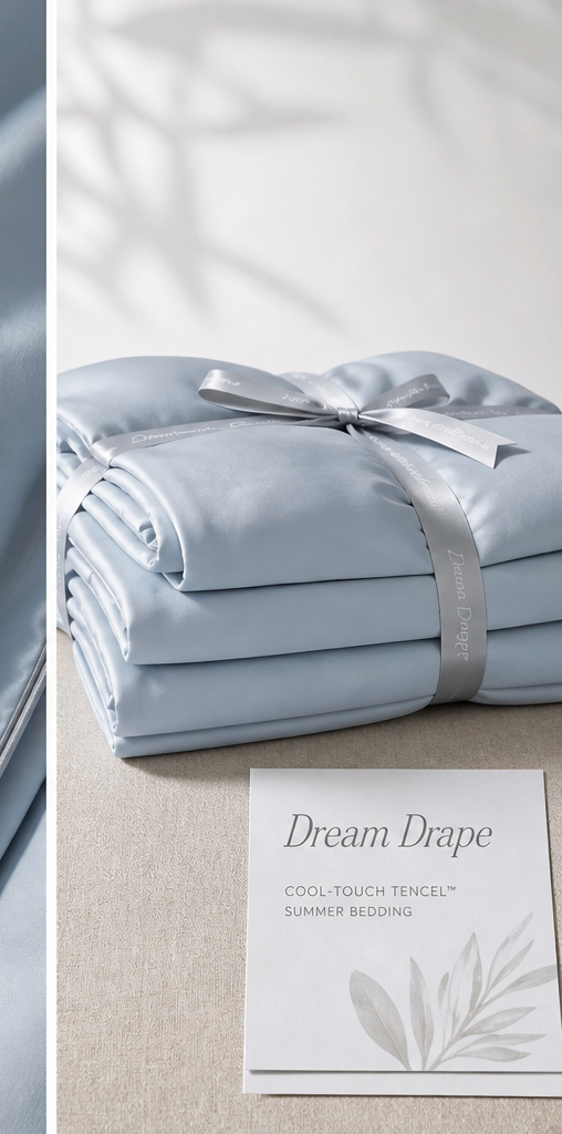Dream drape Tencel Summer Bedding lifestyle scene